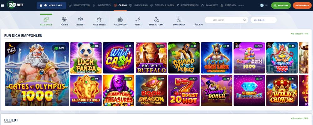 20Bet casino