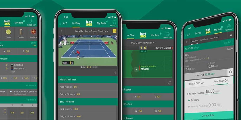 mobile bet365 telefonos app