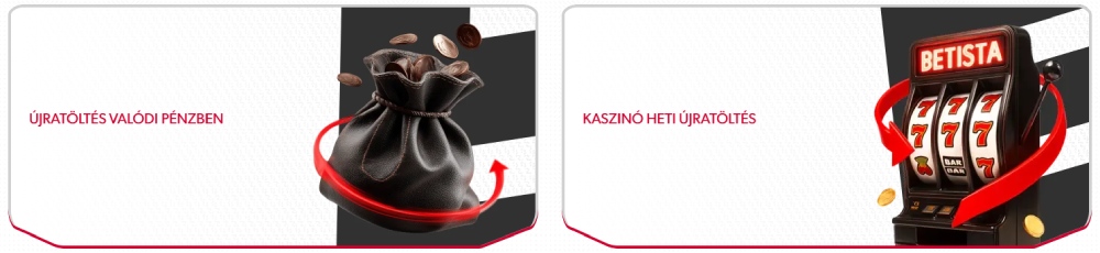 Betista casino bónusz