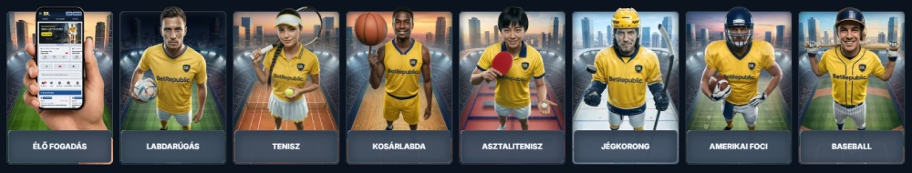 BetRepublic sportok