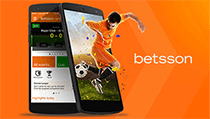 A Betsson Android és iOS mobil alkalmazással is rendelkezik