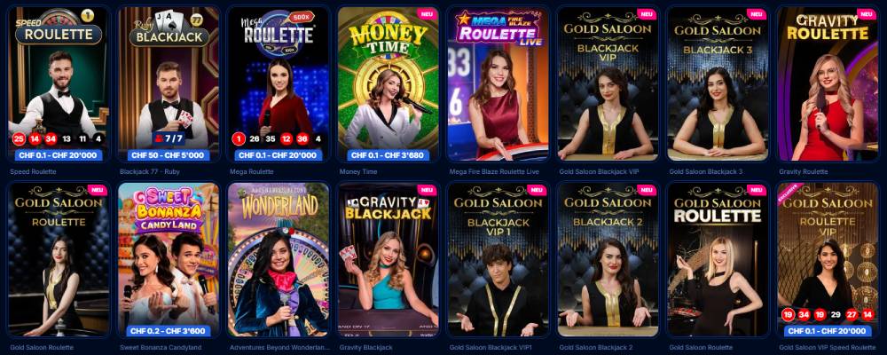 Boomerang Bet Live Casino