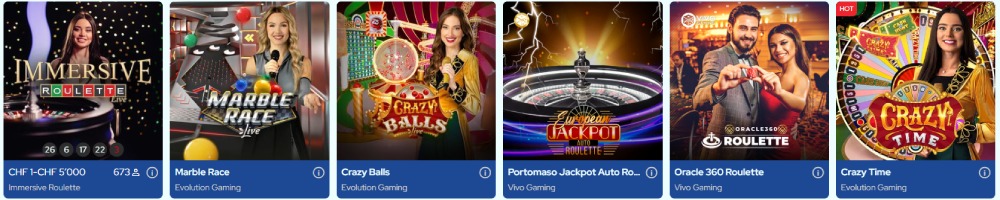 Dolfwin Live Casino