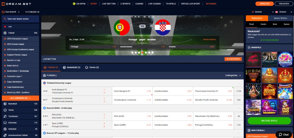 Dreambet Schweiz