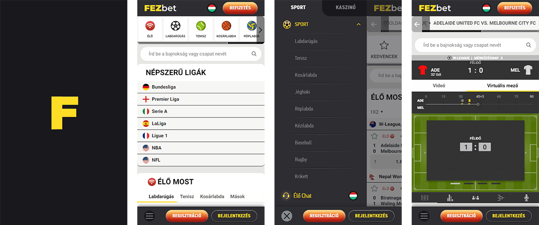 Bárhonnan fogadhatsz a FEZbet mobil platformján keresztül