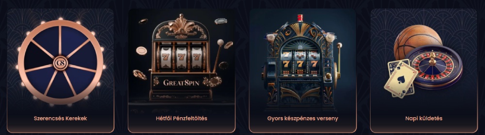 GreatSpin casino bónusz