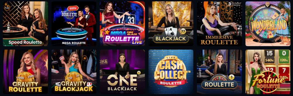 LamaBet kaszinó élő játékok