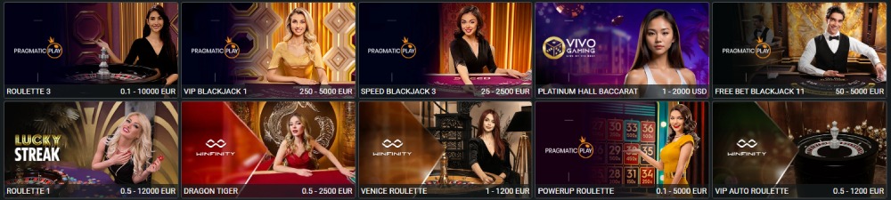 Planbet Live Casino