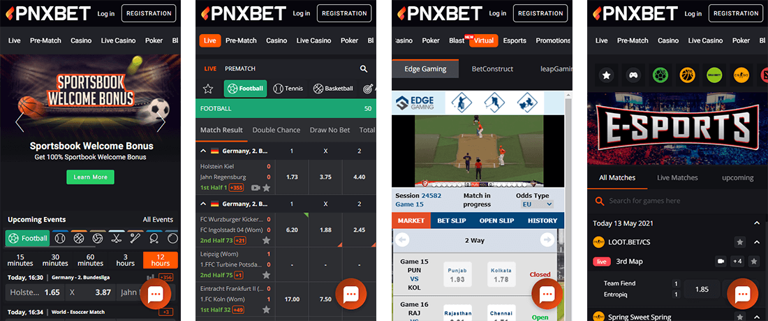 A PNXBET fantasztikus mobilbarát weboldallal rendelkezik