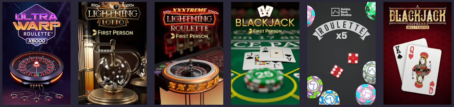 Powbet casino asztali játékok