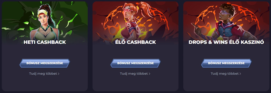 Powbet casino promóciók