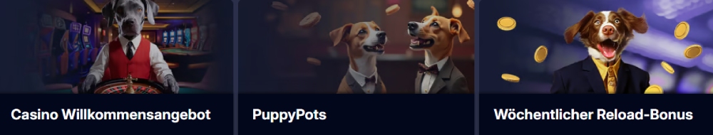 PuppyBet Casino Bonus