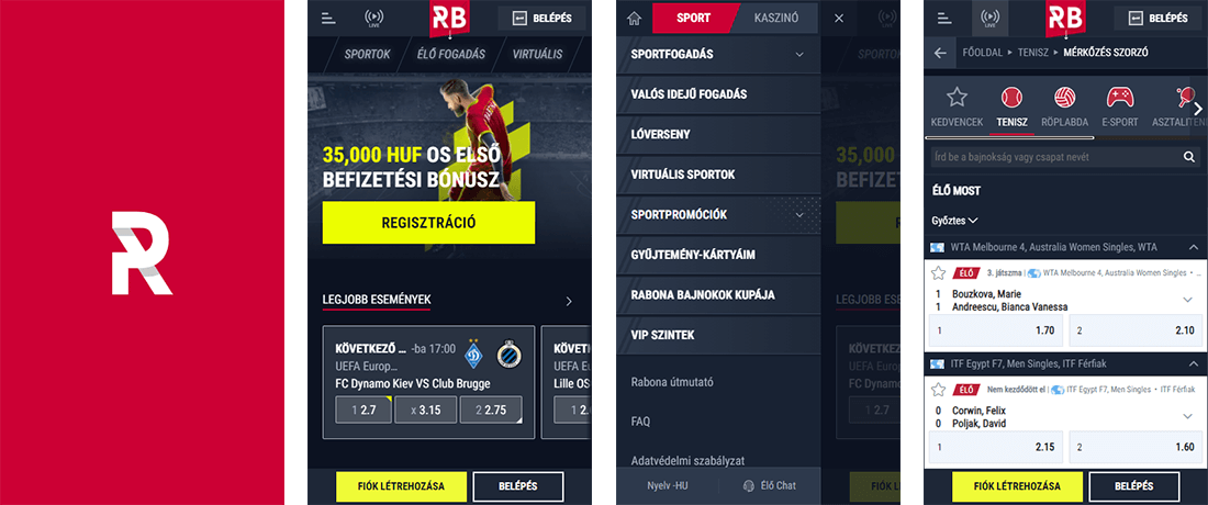 Bárhonnan fogadhatsz a Rabona mobil platformján keresztül