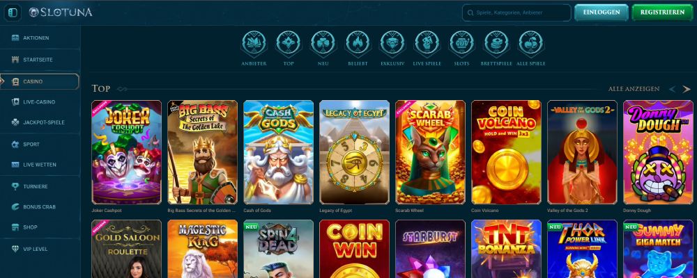 Slotuna casino